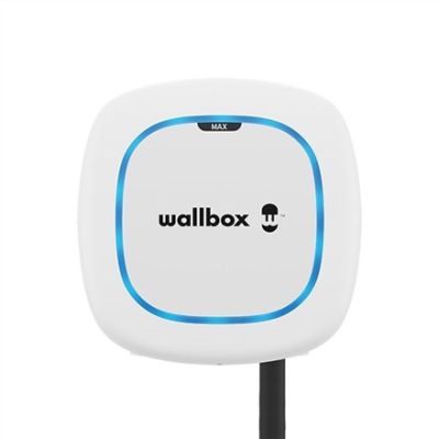Wallbox Pulsar Max PLP4-M-2-4-9-00 22 kW Ladegerät für Elektrofahrzeuge, WLAN, Bluetooth, 7 Mio., Weiß