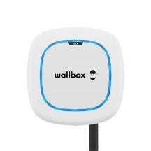 Wallbox Pulsar Max PLP4-M-2-4-9-00 22 kW Ladegerät für Elektrofahrzeuge, WLAN, Bluetooth, 7 Mio., Weiß