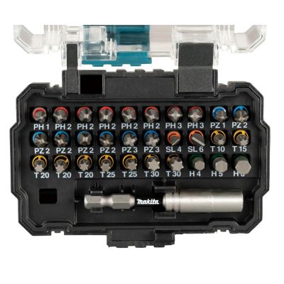 31-teiliger Impact Premier-Schraubendreher-Bit-Satz von Makita