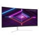 2. LC-Power 86,36 cm (34") LC-M34-UWQHD-100-C-V3 VA+DP+HDMI Weiß