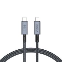 Tech-Protect UltraBoost Max USB-C 4.0 / USB-C 4.0 PD-Kabel 240 W 8K 40 Gbit/s 1 m – Grau