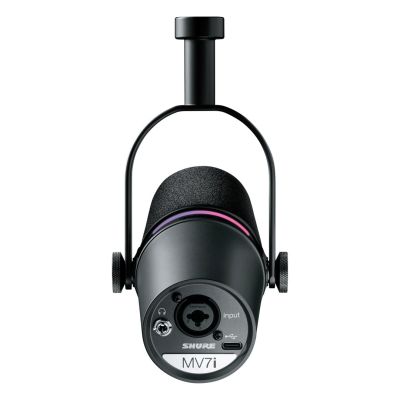 8. Shure MV7i – Intelligentes Mikrofon mit US-Schnittstelle