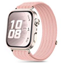 Tech-Protect Nylonarmband für Huawei Watch Fit 3 / 4 / 4 Pro / 5 / 5 Pro – Pink