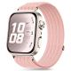 Tech-Protect Nylonarmband für Huawei Watch Fit 3 / 4 / 4 Pro / 5 / 5 Pro – Pink