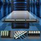 10. Patchpanel Extralink EX.9663 (0,5U; Kat. 6; 24xRJ-45)