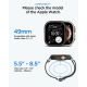 10. Spigen Lite Fit Pro Armband + Displayschutzfolie aus gehärtetem Glas für Apple Watch Ultra 49 mm – Schwarz