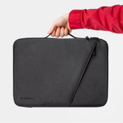 5. Wozinsky WTNP-15B 15,6"-Laptoptasche mit ausziehbarem Griff – Schwarz