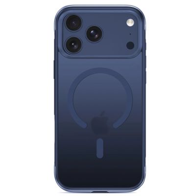 4. Tech-Protect MagAir MagSafe CC Hülle für iPhone 18 Pro / 17 Pro – Mattes Dunkelblau