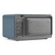 9. Smeg MOC02SBMEU Mikrowelle, blau, Kombi-Mikrowelle für die Arbeitsplatte, 27 l, 900 W