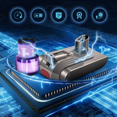 3. Extralink EX.94552 Staubsaugerzubehör/Verbrauchsakku für Handstaubsauger