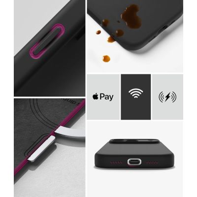 8. Ringke Silikon MagSafe Hülle für iPhone 18 Pro Max – Schwarz