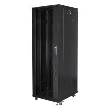 Lanberg FF01-6837-12B Freistehendes Rack 37U Schwarz