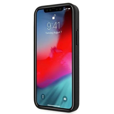 5. BMW Leder-Deboss-Hülle für iPhone 12 mini – Schwarz