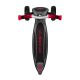 18. Globber Master Prime 3-Rad-Scooter / Schwarz - New Red 664-102