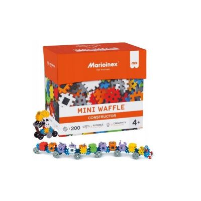 8. Marioinex Mini-Waffel-Bausteine, 200 Teile