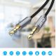 6. Choetech AUX002 Kabel 3,5 mm Miniklinke (männlich) / 3,5 mm Miniklinke (männlich) 1,2 m – schwarz