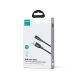 3. Joyroom Multi-Color Series S-A34 USB-A / Lightning 3A-Kabel 1 m – schwarz