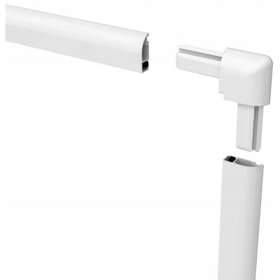 6. Moskitonetzfenster Aluminium 120x140 Weiß