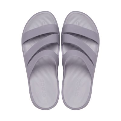 4. Crocs Gataway Riemchensandalen für Damen, Lila, 209587 5PS