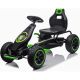 4. ENERO 18 PEDAL GO-KART SCHWARZ UND GRÜN