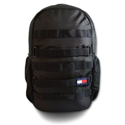 2. Tommy Hilfiger Skateboard Recycled Urban Tactical Schulrucksack - AM0AM11162-BDS