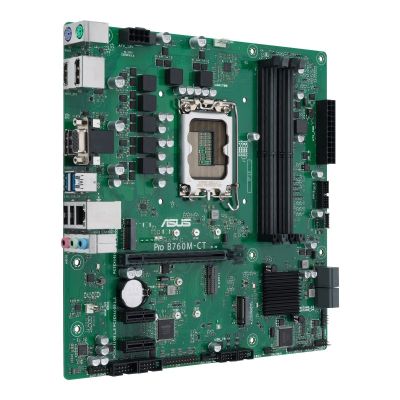 2. ASUS PRO B760M-CT-CSM Intel B760 LGA 1700 Micro-ATX