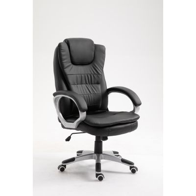 Activejet Bürostuhl mit Massagefunktion und Heizung, YK7304, Schwarz