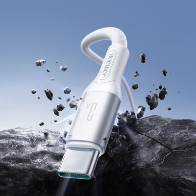 4. Joyroom S-A28 Flash Series 3A USB-A - USB-C Kabel 1m - Weiß