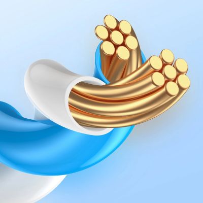 15. Baseus Speed Seven High Speed RJ45 Netzwerkkabel 10Gbps 1m Schwarz (WKJS010101)