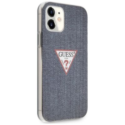 4. Guess GUHCP12SPCUJULDB iPhone 12 mini 5.4" Marine/Dunkelblau Hardcase Jeans Collection