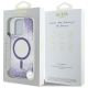 8. Guess HC Resin Bottom Glitter MagSafe Case für iPhone 16 Pro Max - Lila