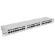 2. INTELLINET 24-Port Cat6a Patchpanel FTP 1HE grau