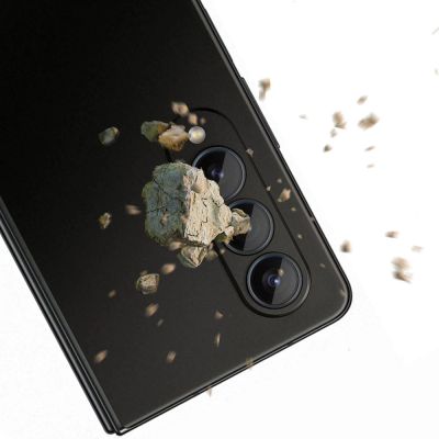 3. 3mk Lens Protection Pro Kameraabdeckung für Samsung Galaxy Z Fold 4 – Schwarz