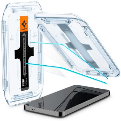13. Spigen Glas.tR EZ Fit gehärtetes Glas für Samsung Galaxy S24 - 2 Stk.