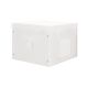 9. Digitus 19" 7U Wand-Netzwerkschrank 600x600 mm, Volltür, grau, ungeteilt, montiert, IP55, 100 kg