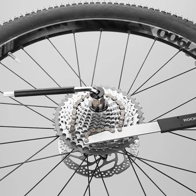 4. Rockbros 43210810001 Fahrradreparaturset – Grau