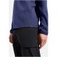 4. Odlo Mid Layer Hoody CUBIC Kapuzenpullover, blau