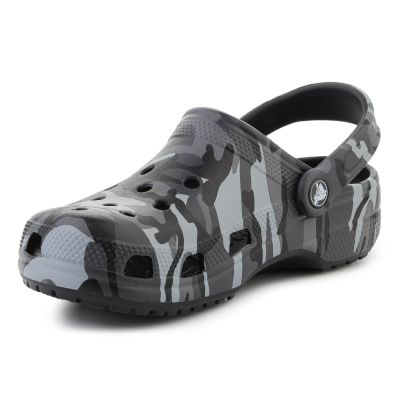 3. CROCS CLASSIC CAMOUFLAGE CLOG K SCHWARZ/SCHIEFERGRAU 211879-0DD