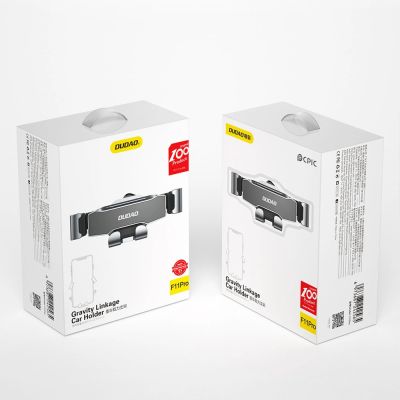5. Dudao Gravity Auto-Smartphone-Halter Schwarz (F11Pro)