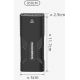 9. Fahrradlampe Rockbros 24310002001, 850 lm, mit Powerbank-Funktion + USB-C-auf-USB-A-Kabel – schwarz