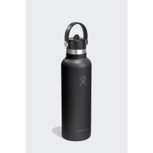 Hydro Flask 21 Oz Standard Flex Straw Cap (621 ml) - Schwarz