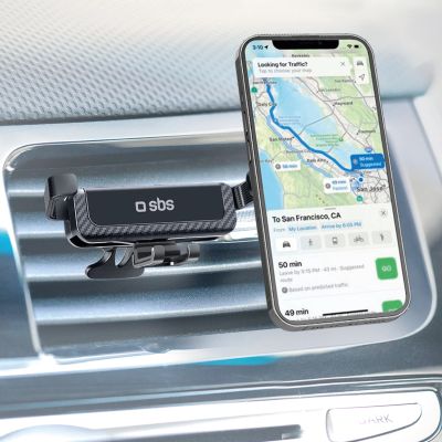 5. SBS TESUPGRAVSTD Schwerkraft-Smartphone-Halterung – Schwarz