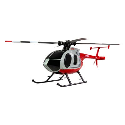 9. Amewi MD500 Li-Po RC-Hubschrauber 350mAh Akku Silber/Rot