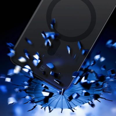 2. 3mk Smoke MagCase Hülle mit MagSafe für Samsung Galaxy S24 – durchscheinend