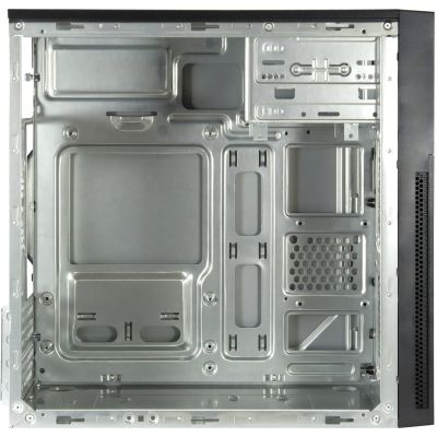 4. Inter-Tech IT-6521 Gerader Micro-Tower Schwarz