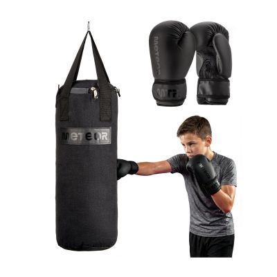 9. Meteor 6kg Boxsack und 6oz Boxhandschuhe Set