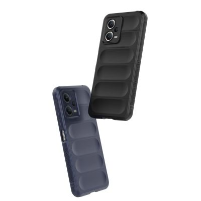 16. Magic Shield Hülle für Xiaomi Redmi Note 12 5G / Poco X5 5G Flexible Panzerabdeckung Schwarz