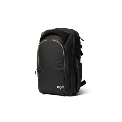 3. RODE Rucksack, schwarz, Alcantara, Polyester