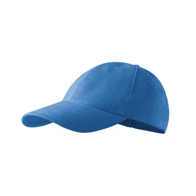 4. Unisex-Kappe 6P (azurblau)