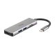 D-Link DUB-M530 Kabelgebundene Dockingstation USB 3.2 Gen 1 (3.1 Gen 1) Typ-C Aluminium, Schwarz